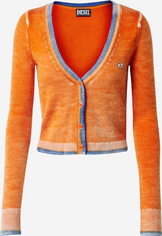 DIESEL Strickjacke 'ARIKA' in Orange: predná strana