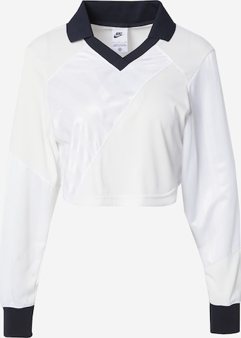 Nike Sportswear Shirts 'STREET' i hvid: forside