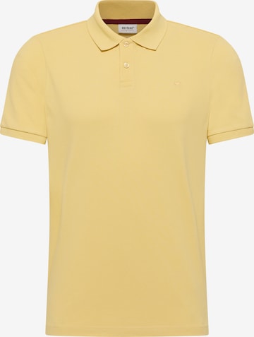 MUSTANG Poloshirt 'Palco' in Gelb: Vorderseite
