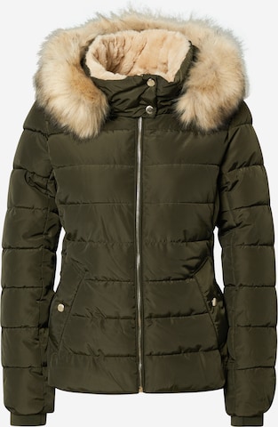 ONLY Winter Jacket 'Camilla' in Green: front