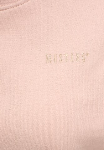 MUSTANG Sweatshirt in Pink