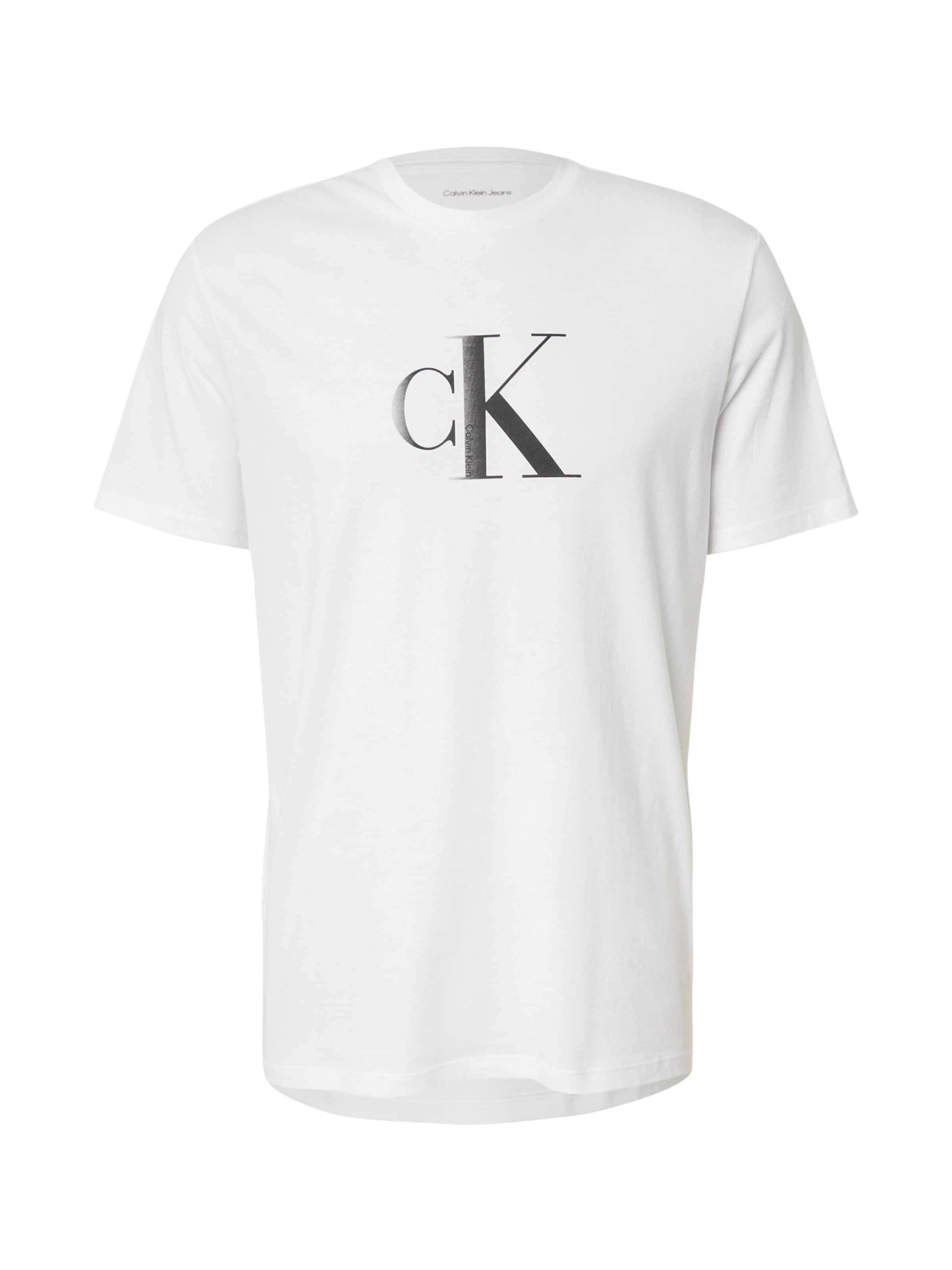 Calvin Klein Jeans - Camiseta en blanco: frente