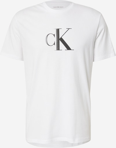 Calvin Klein Jeans Majica u crna / bijela, Pregled proizvoda