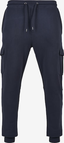 Pantalon cargo Urban Classics en bleu : devant