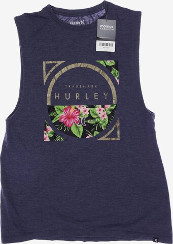 Hurley Top & Shirt in XS in Blue: front