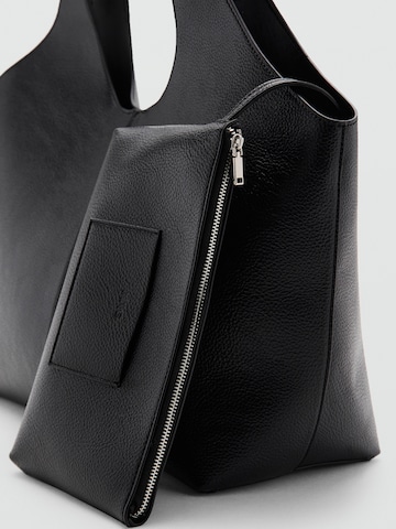 MANGO Shopper 'Candance' in Zwart