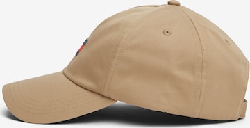 Tommy Jeans Кепка 'HERITAGE' в Бежевый: спереди