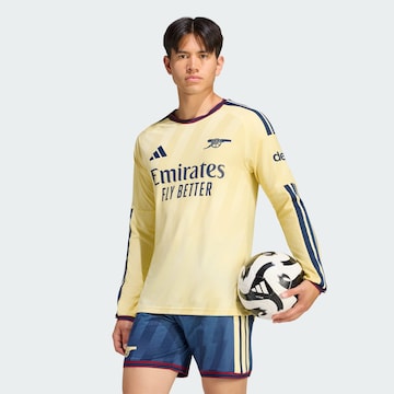 T-Shirt fonctionnel 'FC Arsenal 26/27 Authentic' ADIDAS PERFORMANCE en jaune : devant