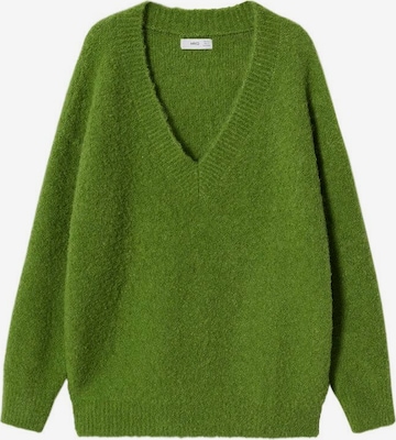 MANGO Pullover 'Rondav' in Grün: predná strana