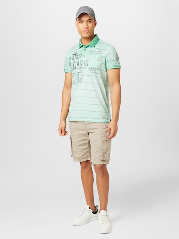 CAMP DAVID Shirt 'Tree House' in Green