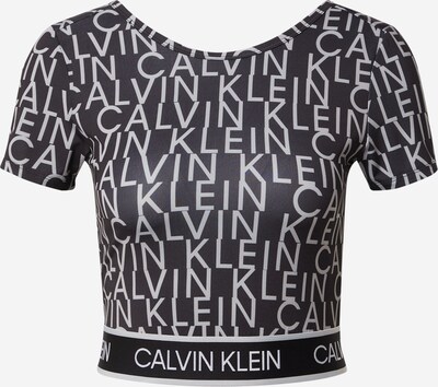 Maglia funzionale Calvin Klein Performance di colore nero / bianco, Visualizzazione prodotti