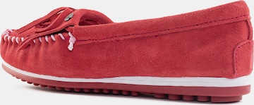 Minnetonka - Mocassins 'Kilty plus' em vermelho