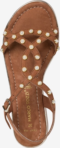 MARCO TOZZI Strap Sandals in Brown