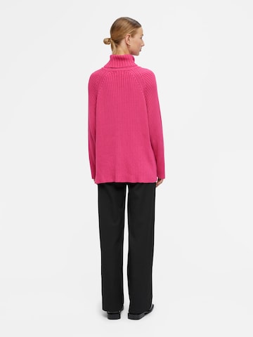 OBJECT Pullover 'Line' in Pink