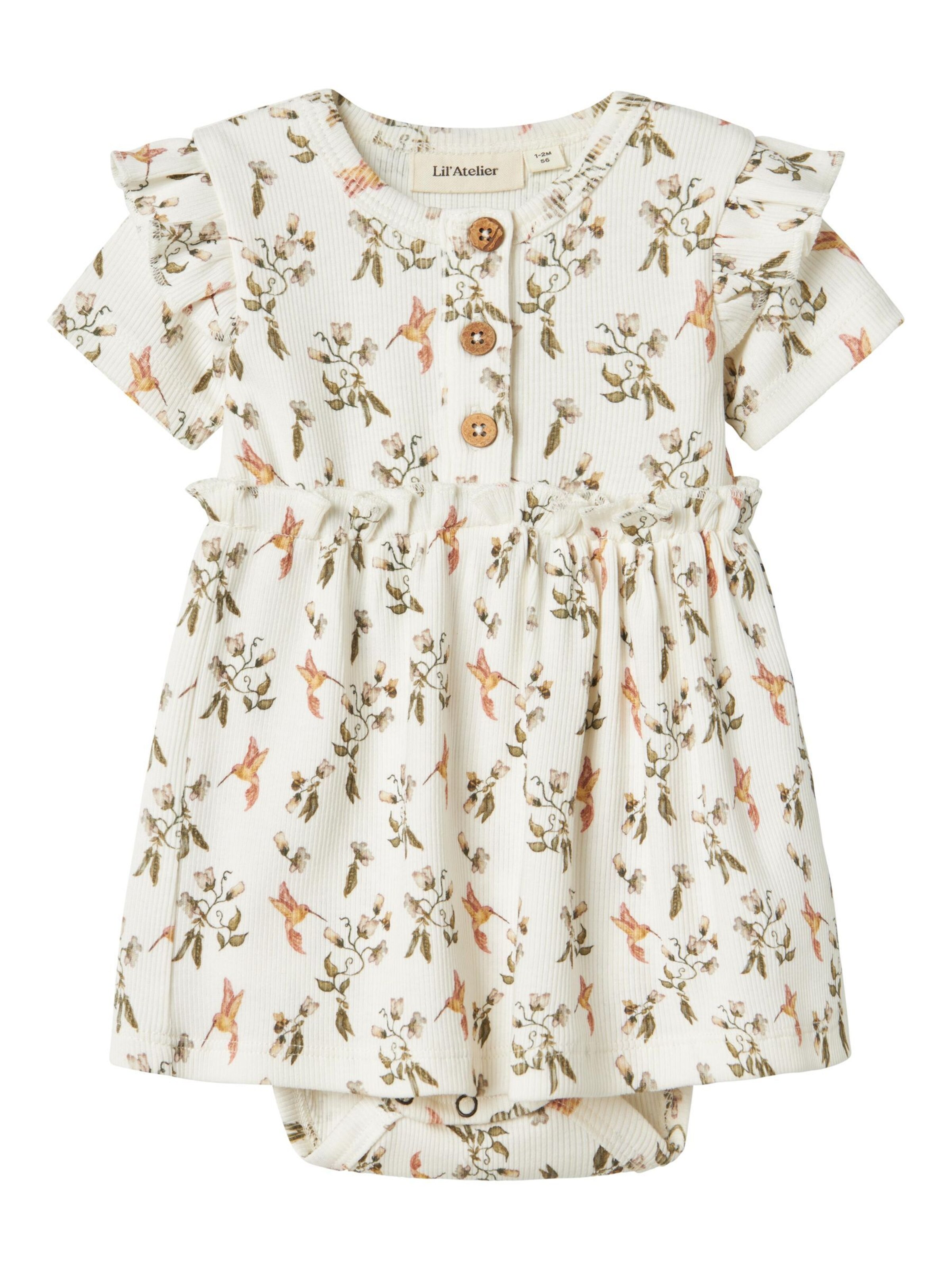 NAME IT Jurk in Wit: voorkant