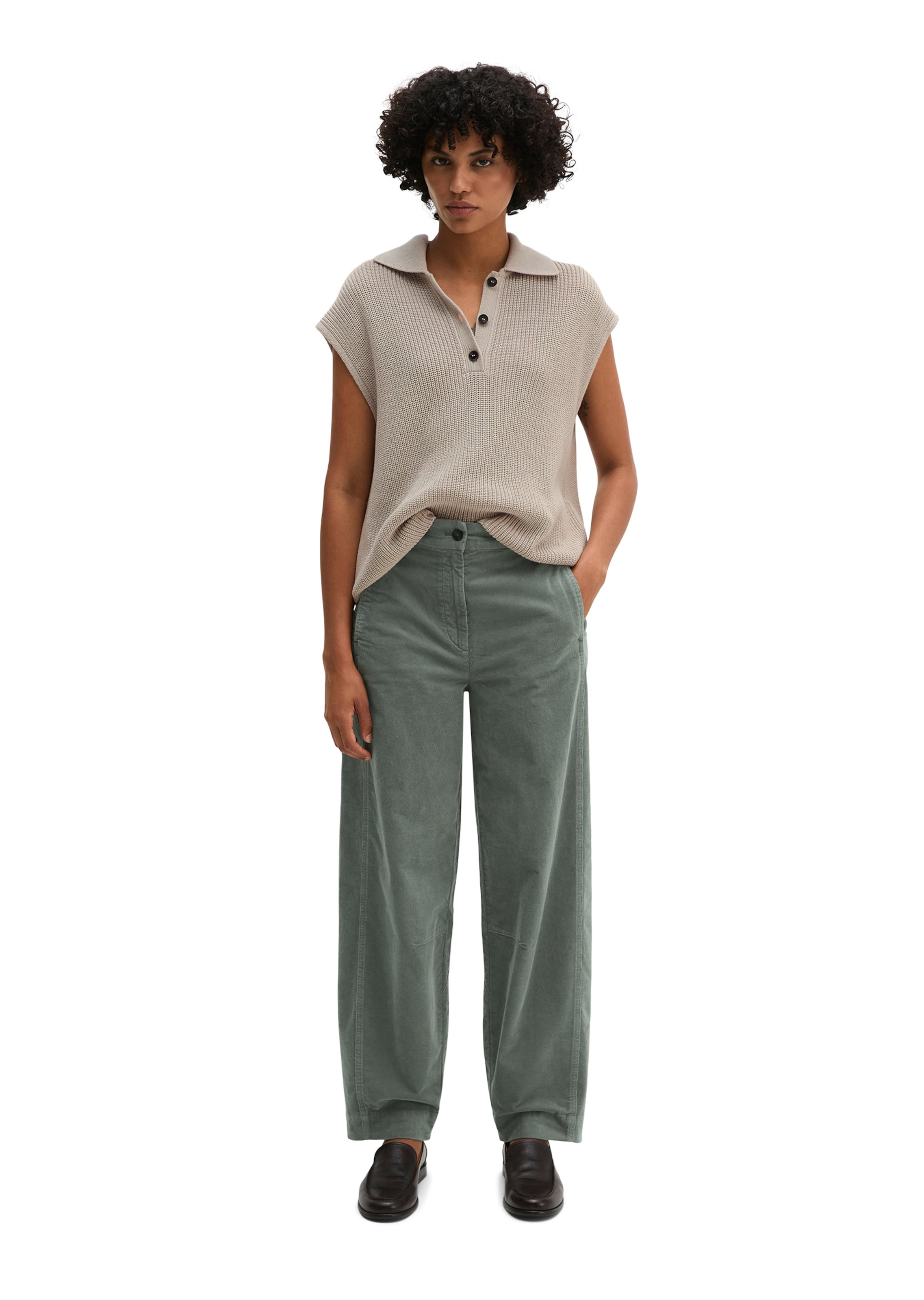 Marc O'Polo Loose fit Pants in Grey