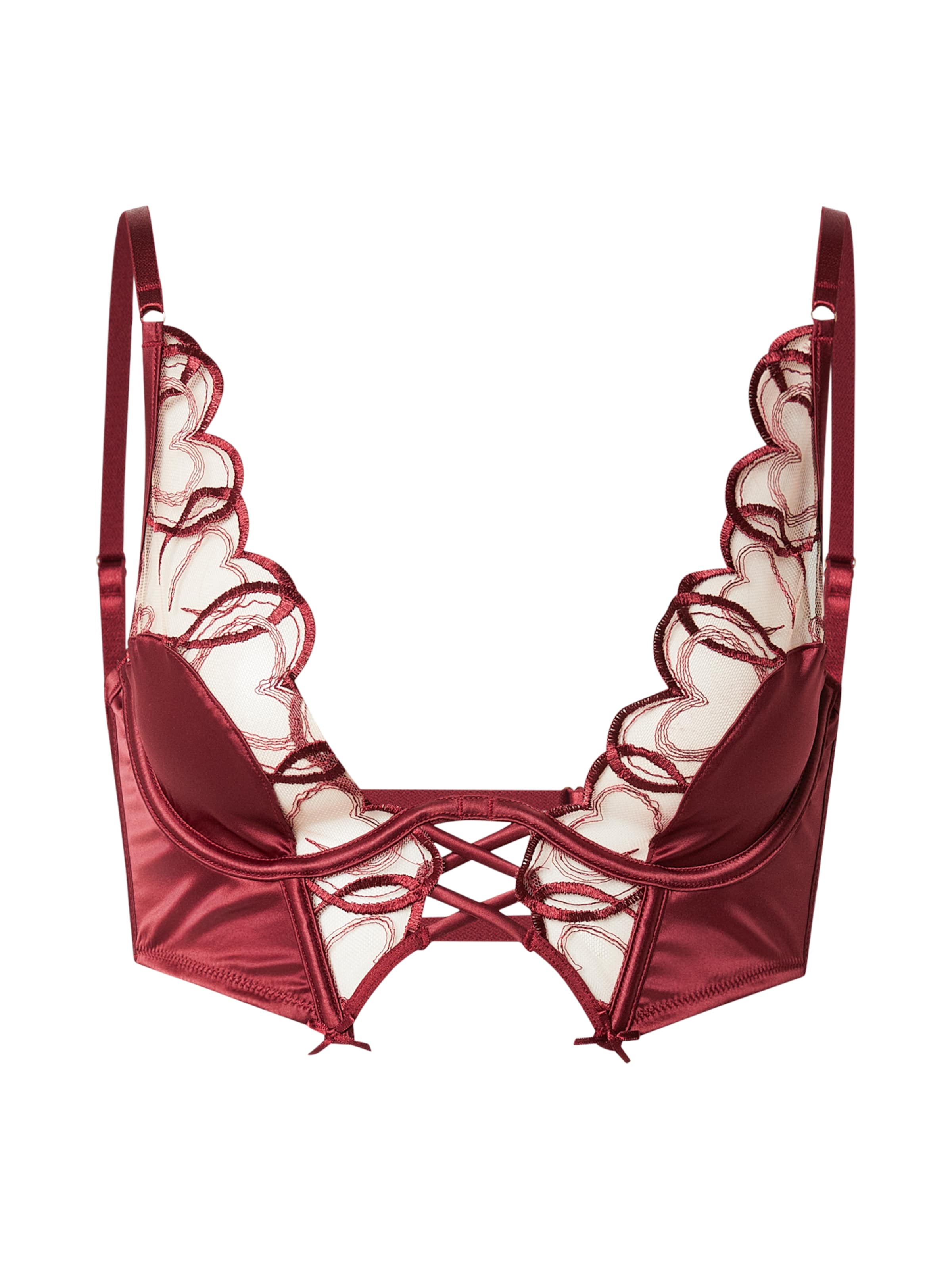 Hunkemöller Bra 'Olivia' in Red: front