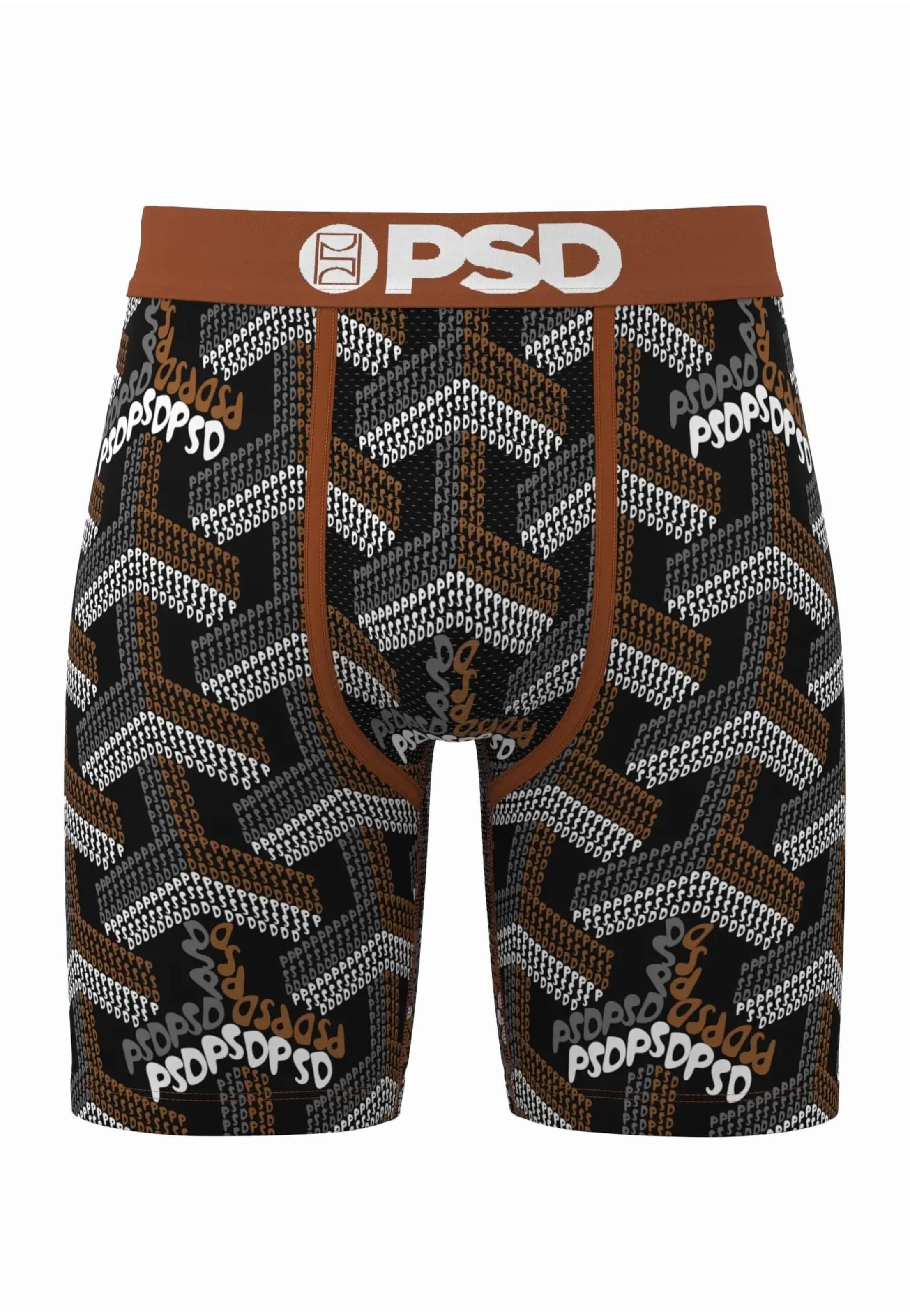 Boxers PSD en noir : devant