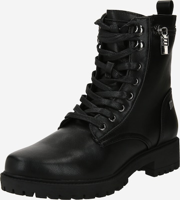 MTNG Lace-Up Ankle Boots 'CAMPA' in Black: front