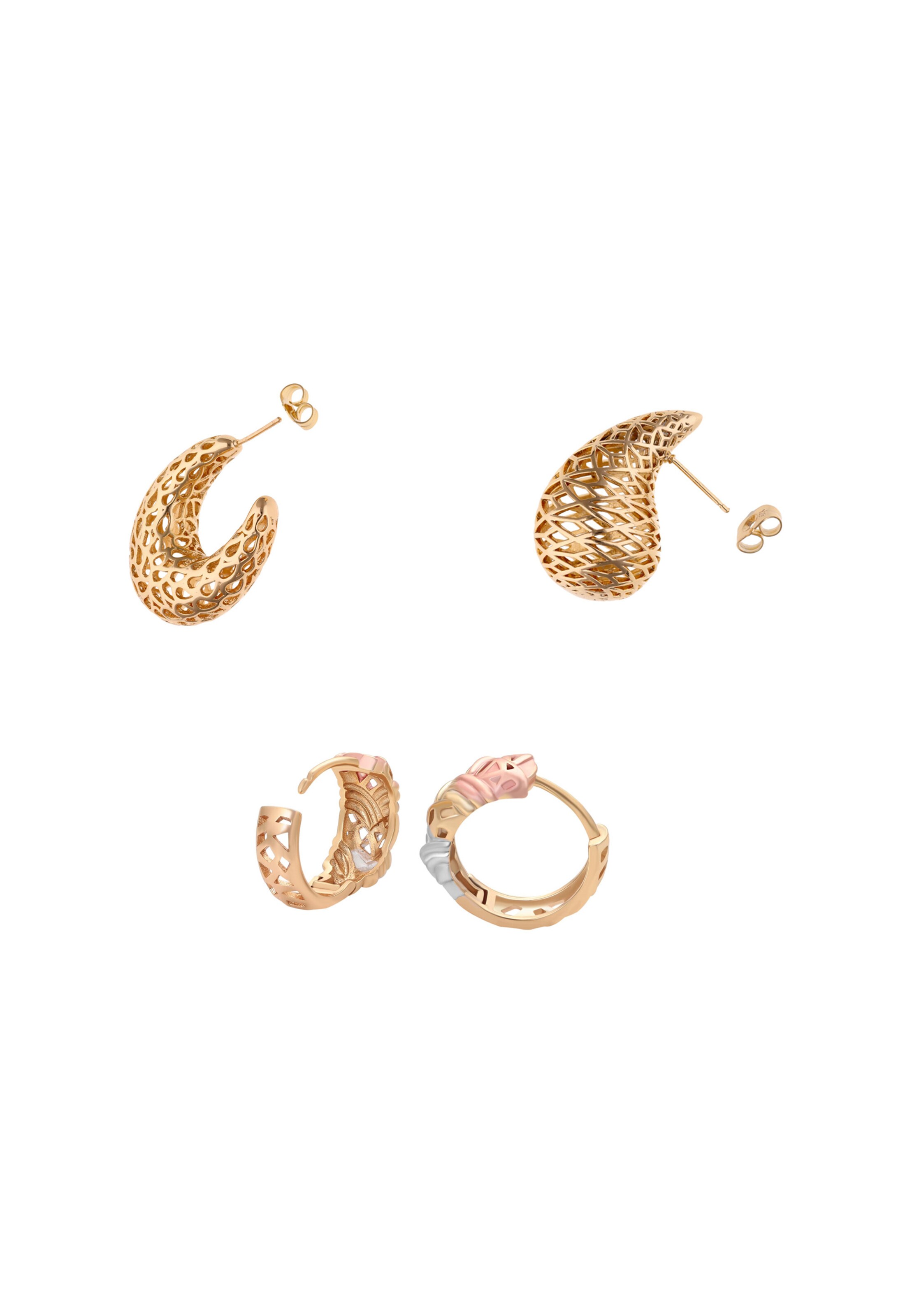 faina - Conjunto de joyería en oro