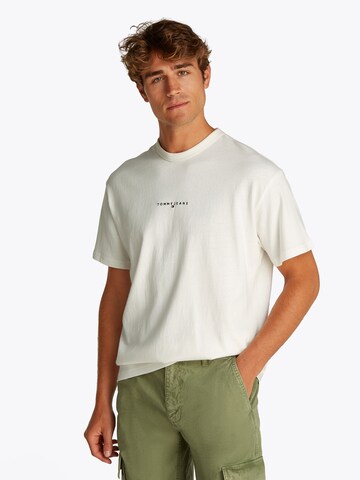 Maglietta di Tommy Jeans in bianco: frontale