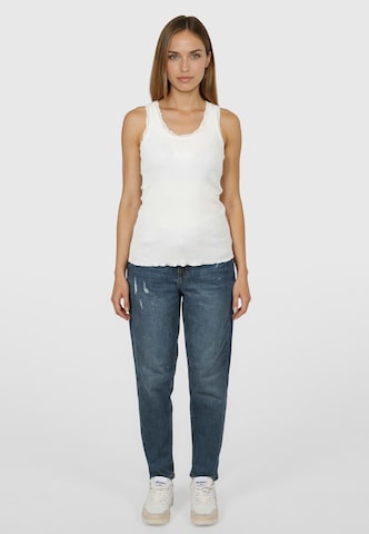 Top 'Kelly' di Kleinigkeit in bianco