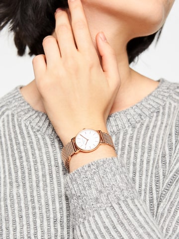 Montre à affichage analogique Liebeskind Berlin en or : devant