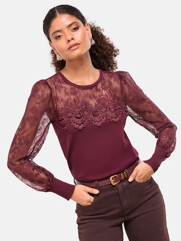 Lipsy Блузка в Красный: спереди