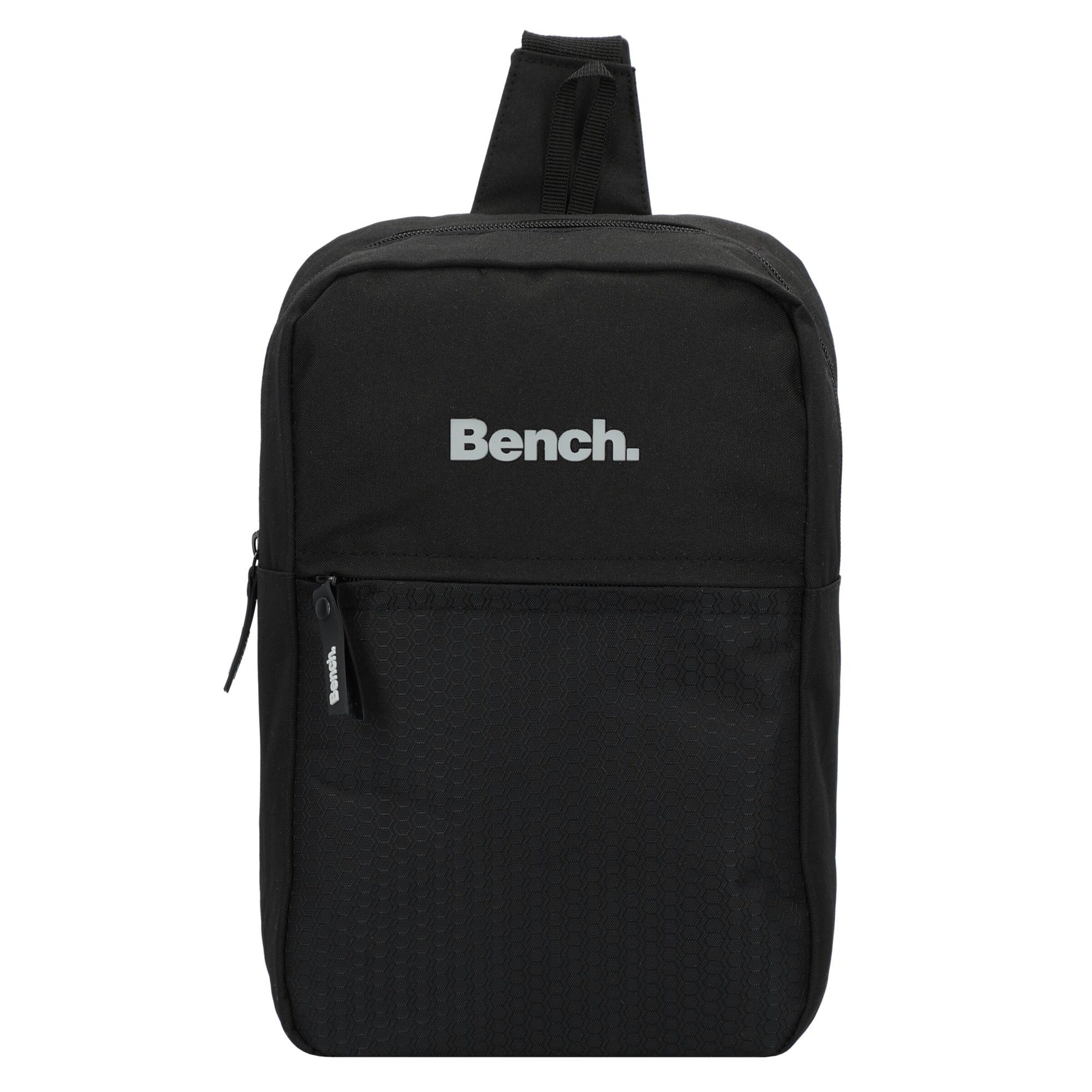 Borsa a tracolla di BENCH in nero: frontale