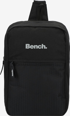 Borsa a tracolla di BENCH in nero: frontale