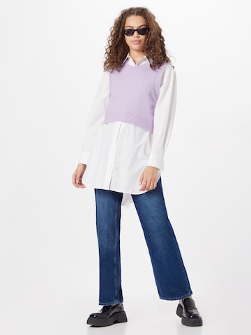 ONLY Wide Leg Jeans 'CAMILLE' in Blau