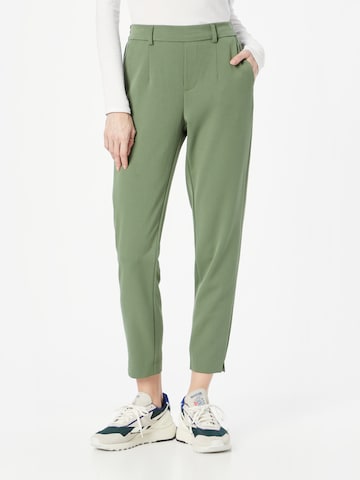 Effilé Pantalon OBJECT en vert : devant
