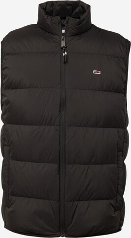 Gilet di Tommy Jeans in nero: frontale