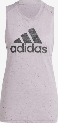 ADIDAS SPORTSWEAR Sports Top 'Winrs 3.0' in Purple: front