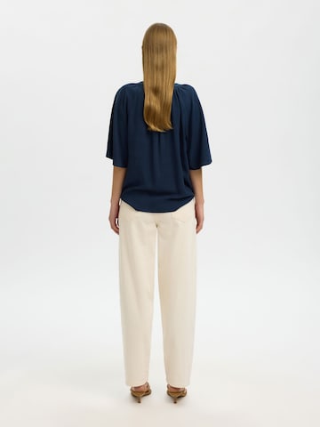 Chemisier SELECTED en bleu