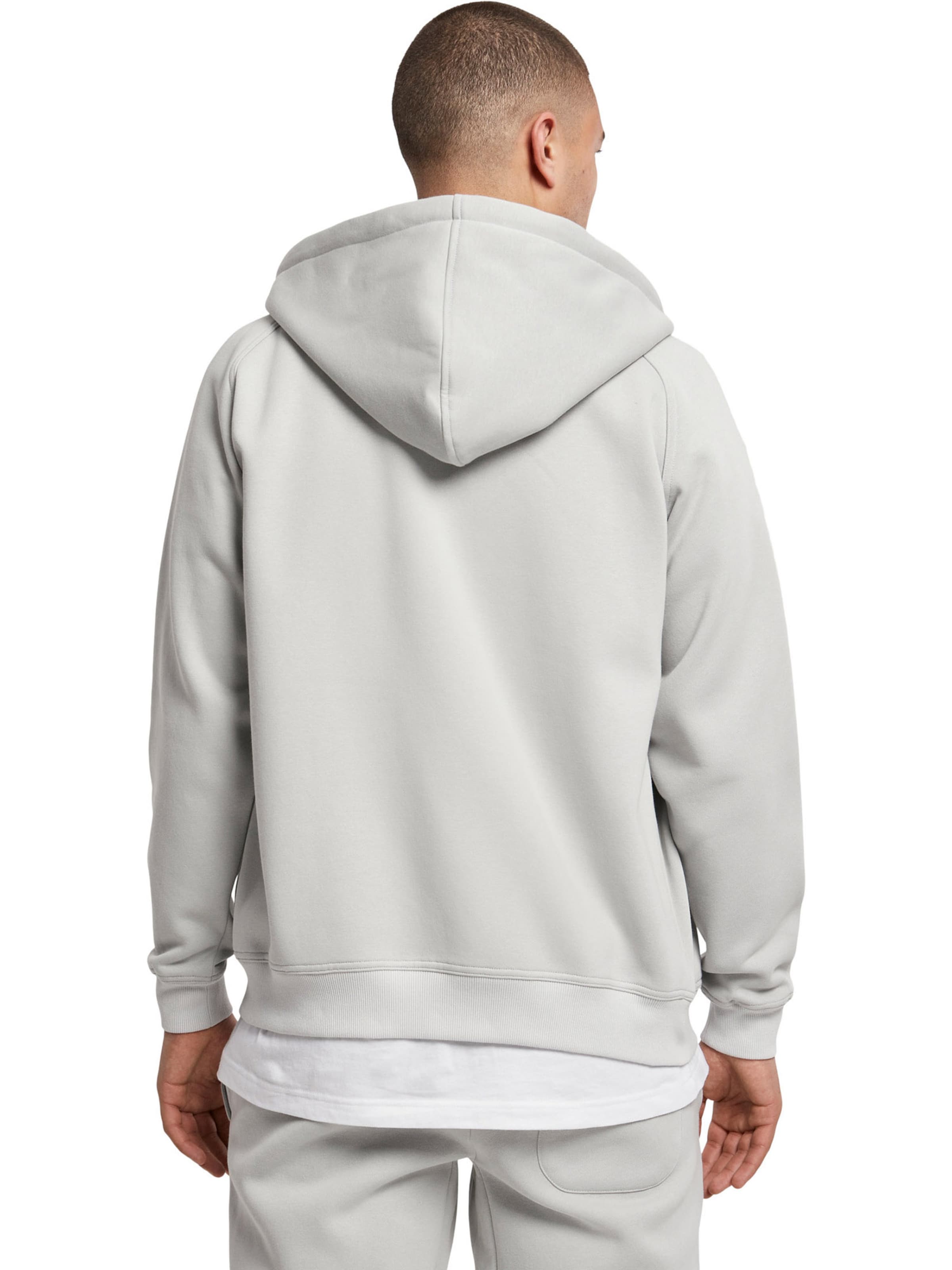 Urban Classics Кофта на молнии в Серый