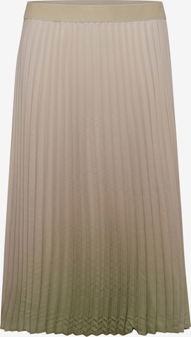 Cream Rok 'Leva' in Beige: voorkant