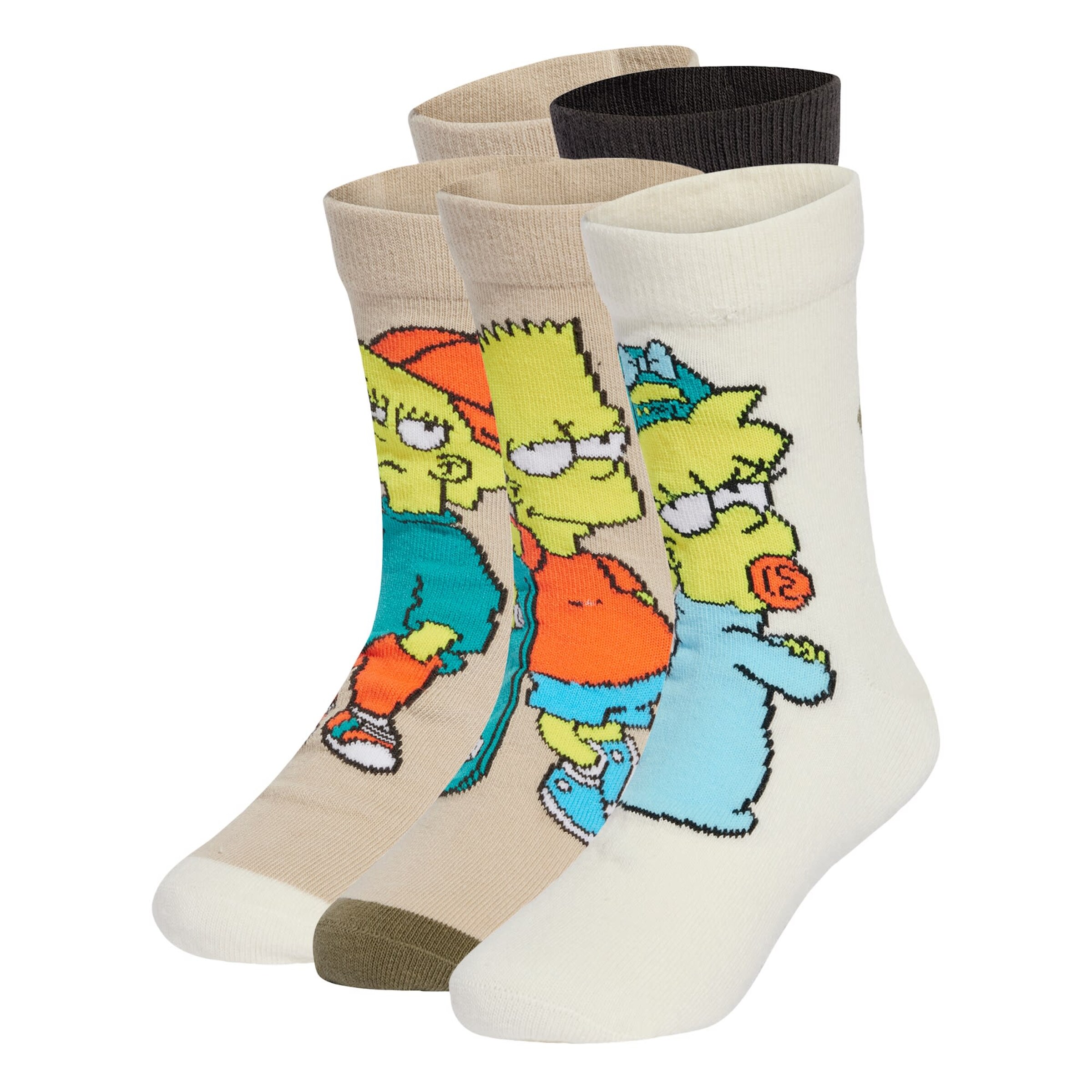 Calzino 'The Simpsons' di ADIDAS SPORTSWEAR in beige: frontale