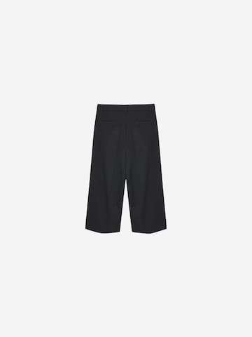 Dilvin Wide leg Trousers 'Shorts' in Black