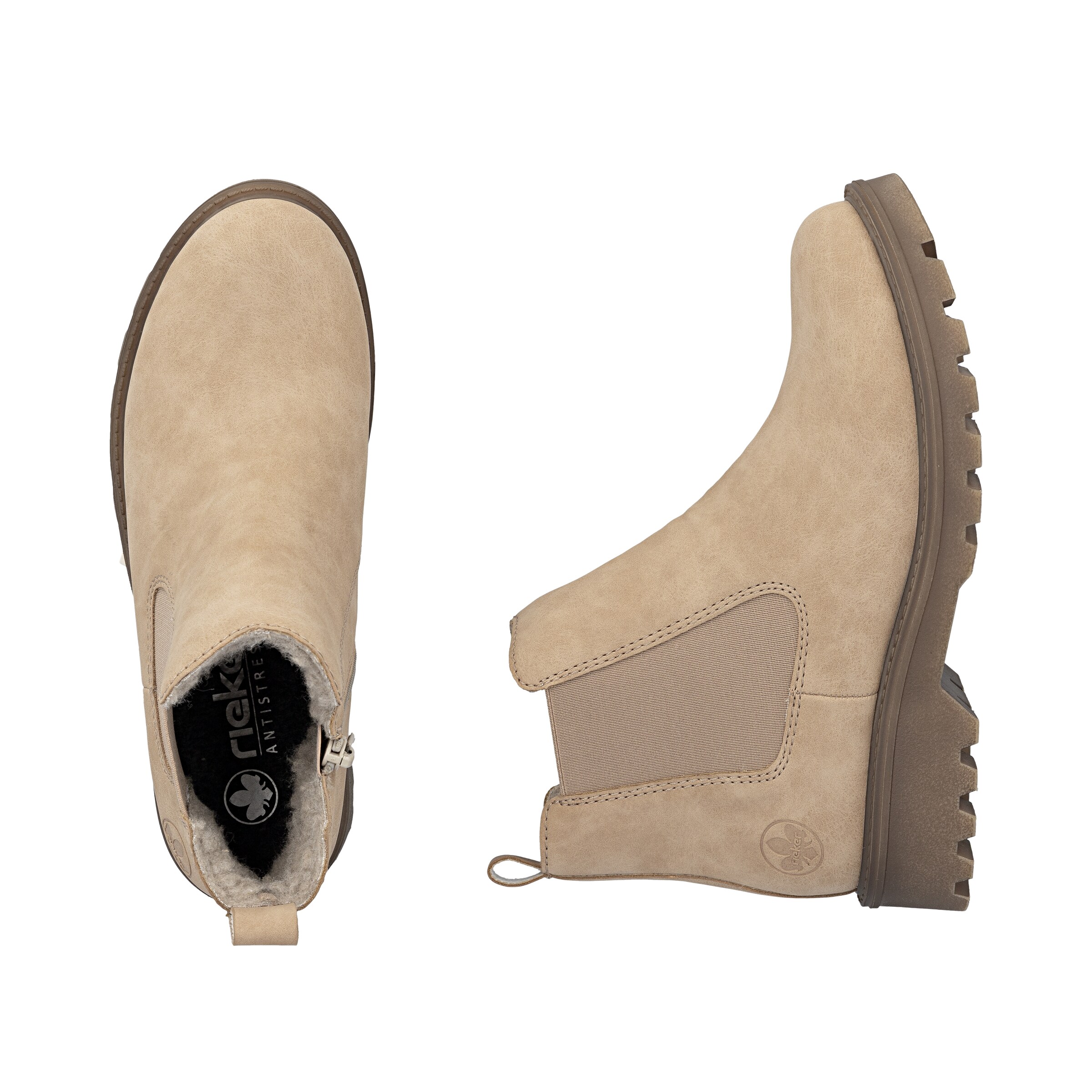 Rieker Ankle Boots in Beige