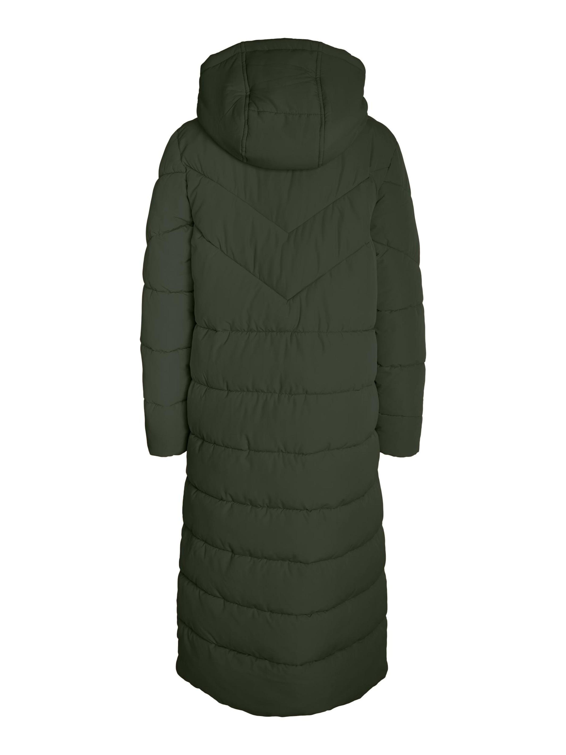 Noisy may Pitkä talvitakki 'DALCON' värissä vihreä