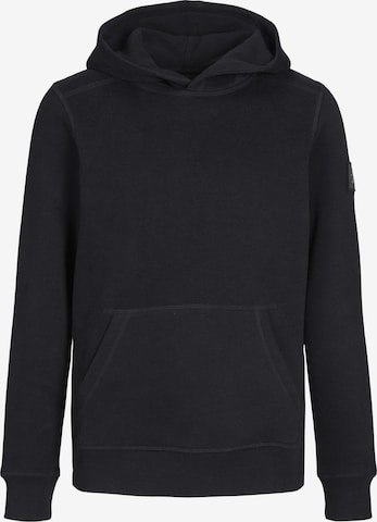 Jack & Jones Junior Sweatshirt in Zwart: voorkant