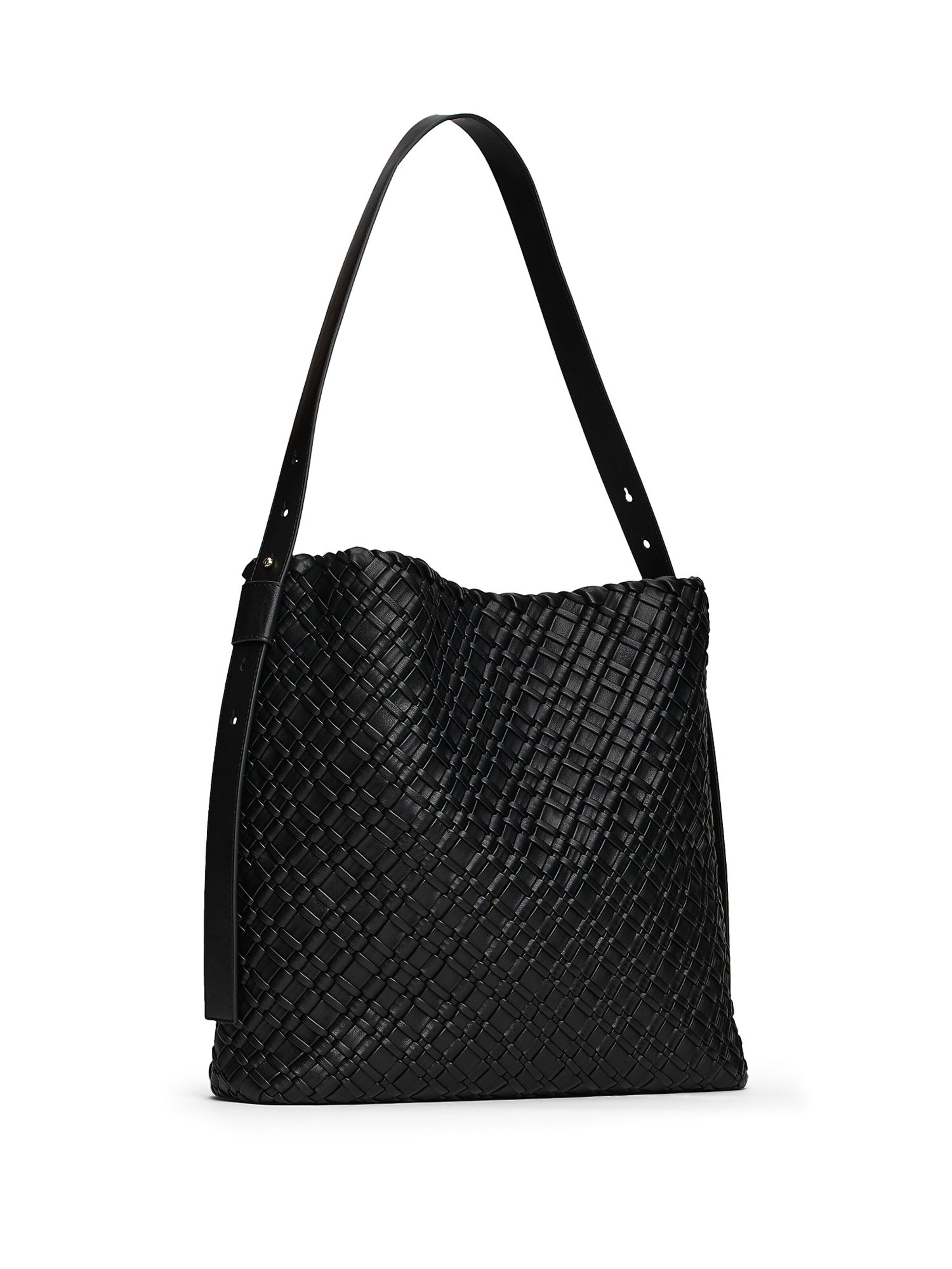 TOMMY HILFIGER Shopper in Black: front