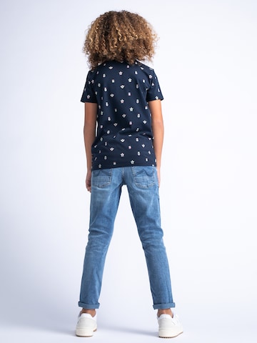 T-Shirt 'Seafusion' Petrol Industries en bleu