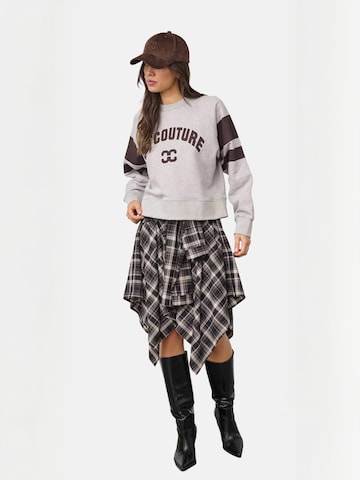 Pulover ' ErisCC ' de la co'couture pe gri