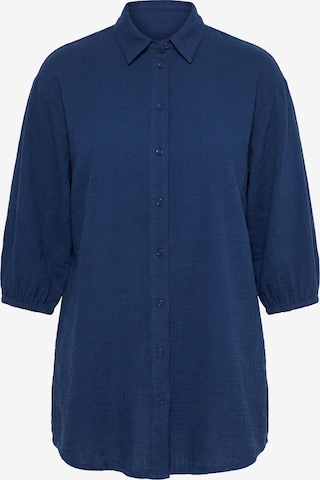 Angel of Style Blouse in Blue: front