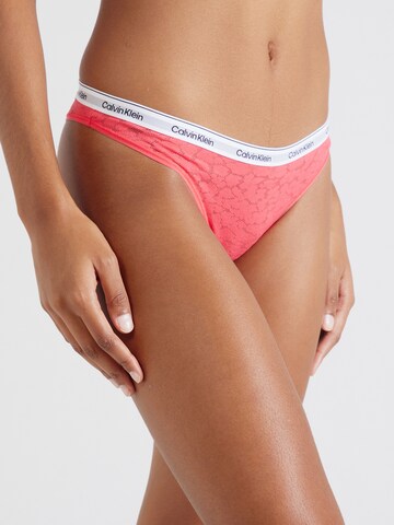 Calvin Klein Underwear Figi w kolorze zielony: przód