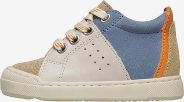 Falcotto Halbschuh 'FABRON ZIP' in Blau: Vorderseite