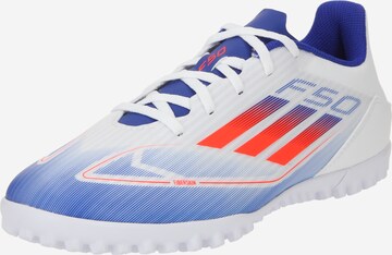 ADIDAS PERFORMANCE Soccer Cleats 'F50 CLUB' in White: front