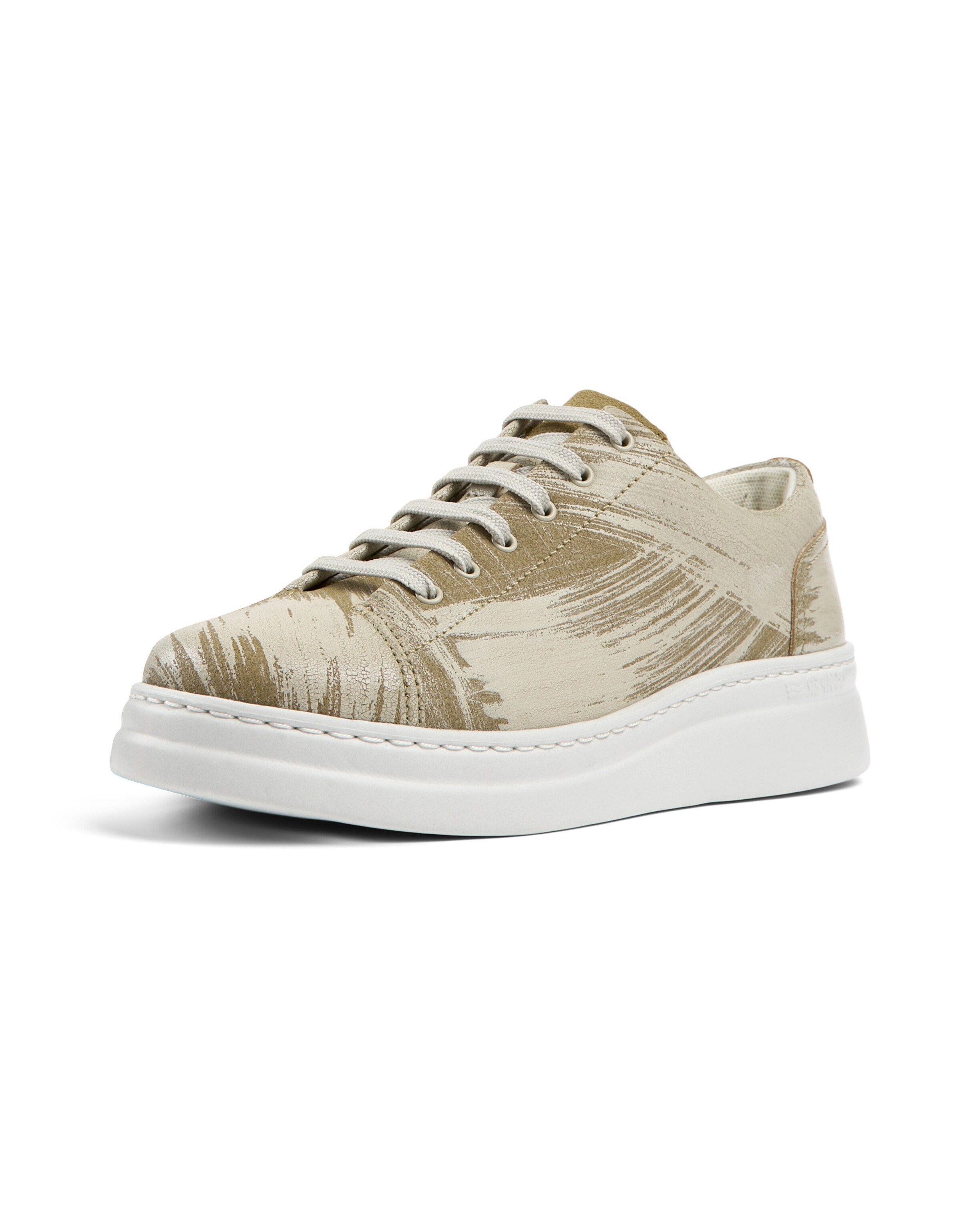 Sneaker bassa 'Runner Up' di CAMPER in beige: frontale